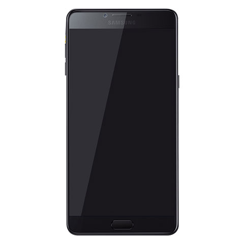 Protector de Pantalla Cristal Templado Integral F02 para Samsung Galaxy C9 Pro C9000 Negro