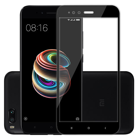 Protector de Pantalla Cristal Templado Integral F02 para Xiaomi Mi A1 Negro