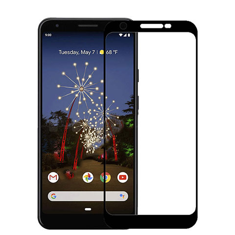 Protector de Pantalla Cristal Templado Integral F03 para Google Pixel 3a Negro