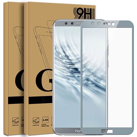 Protector de Pantalla Cristal Templado Integral F04 para Huawei Honor 9 Lite Gris