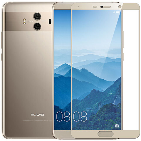 Protector de Pantalla Cristal Templado Integral F04 para Huawei Mate 10 Oro