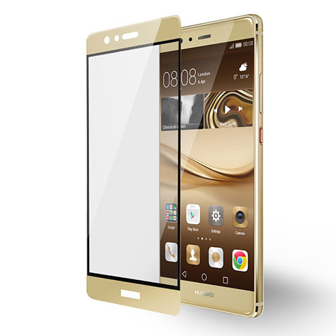 Protector de Pantalla Cristal Templado Integral F04 para Huawei P9 Oro