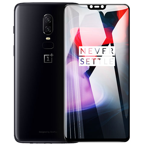 Protector de Pantalla Cristal Templado Integral F04 para OnePlus 6 Negro