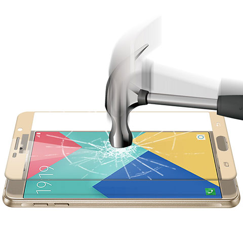 Protector de Pantalla Cristal Templado Integral F04 para Samsung Galaxy A9 (2016) A9000 Oro