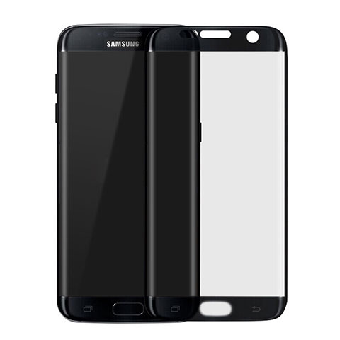 Protector de Pantalla Cristal Templado Integral F04 para Samsung Galaxy S7 Edge G935F Negro