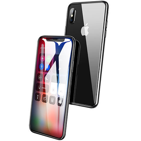 Protector de Pantalla Cristal Templado Integral F10 para Apple iPhone Xs Negro