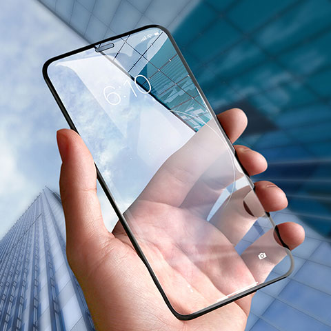 Protector de Pantalla Cristal Templado Integral P01 para Apple iPhone Xs Max Negro