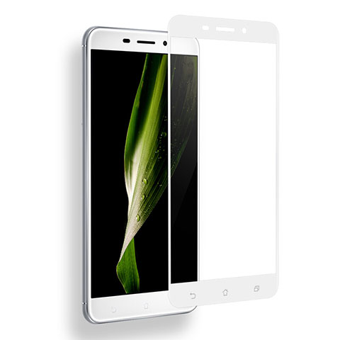 Protector de Pantalla Cristal Templado Integral para Asus Zenfone 3 Laser Blanco