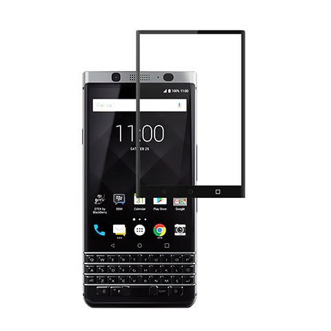 Protector de Pantalla Cristal Templado Integral para Blackberry KEYone Negro