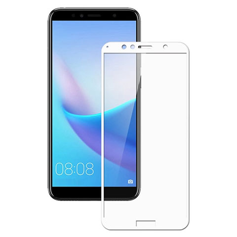 Protector de Pantalla Cristal Templado Integral para Huawei Enjoy 8e Blanco