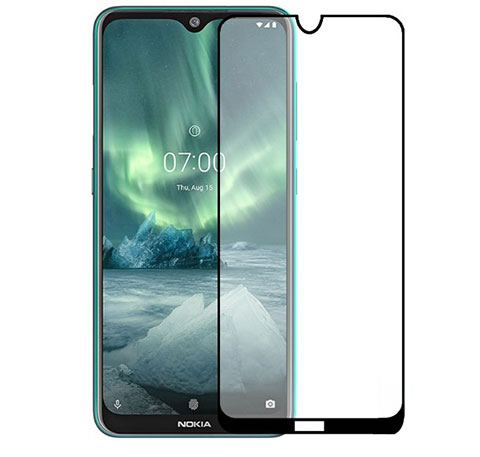 Protector de Pantalla Cristal Templado Integral para Nokia 2.3 Negro