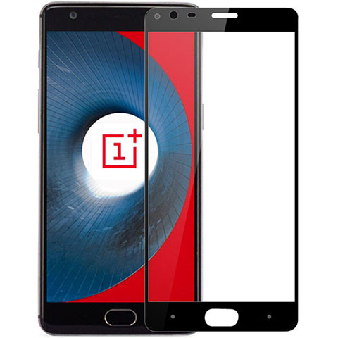 Protector de Pantalla Cristal Templado Integral para OnePlus 3 Negro