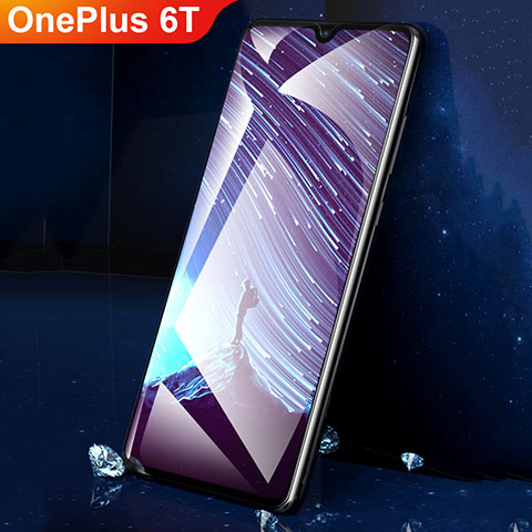 Protector de Pantalla Cristal Templado Integral para OnePlus 6T Negro