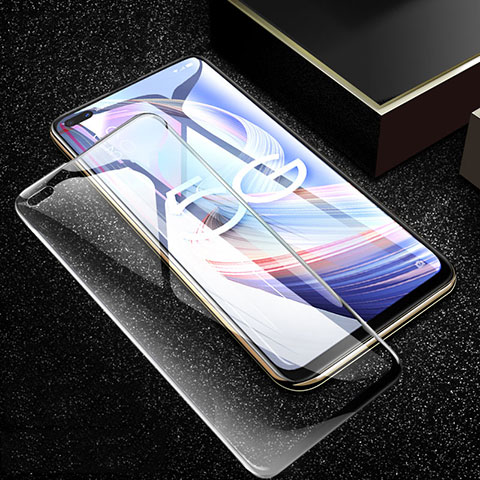 Protector de Pantalla Cristal Templado Integral para Oppo Reno4 Z 5G Negro