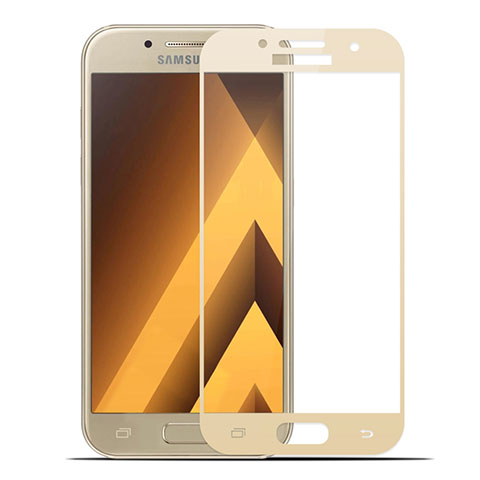 Protector de Pantalla Cristal Templado Integral para Samsung Galaxy A5 (2017) Duos Oro