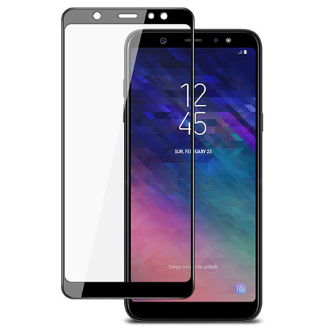 Protector de Pantalla Cristal Templado Integral para Samsung Galaxy A6 Plus (2018) Negro