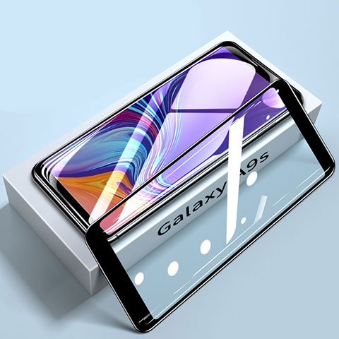 Protector de Pantalla Cristal Templado Integral para Samsung Galaxy A9s Negro