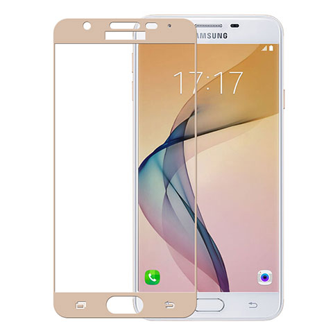 Protector de Pantalla Cristal Templado Integral para Samsung Galaxy J5 Prime G570F Oro