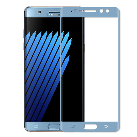 Protector de Pantalla Cristal Templado Integral para Samsung Galaxy Note 7 Azul
