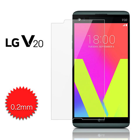 Protector de Pantalla Cristal Templado para LG V20 Claro