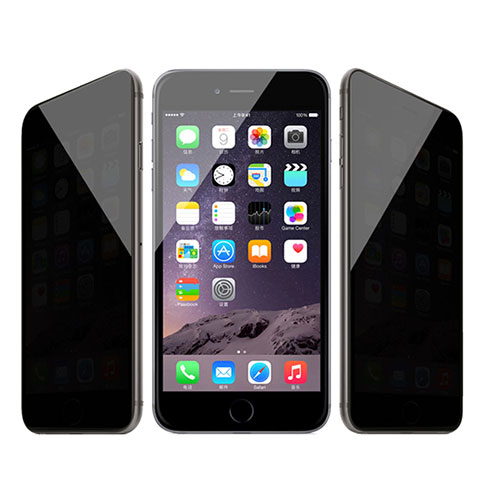 Protector de Pantalla Cristal Templado Privacy para Apple iPhone 6 Plus Negro