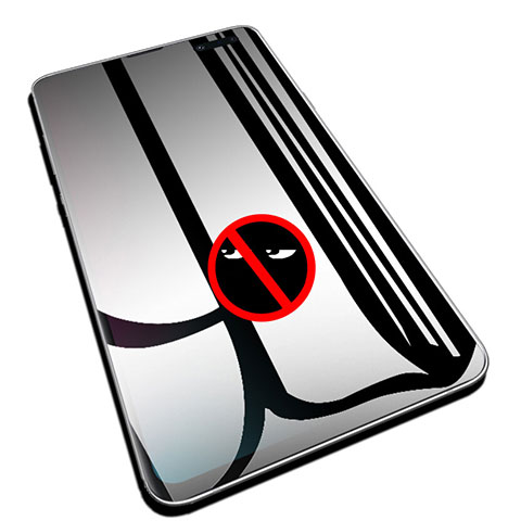 Protector de Pantalla Cristal Templado Privacy para Samsung Galaxy S10 5G SM-G977B Claro