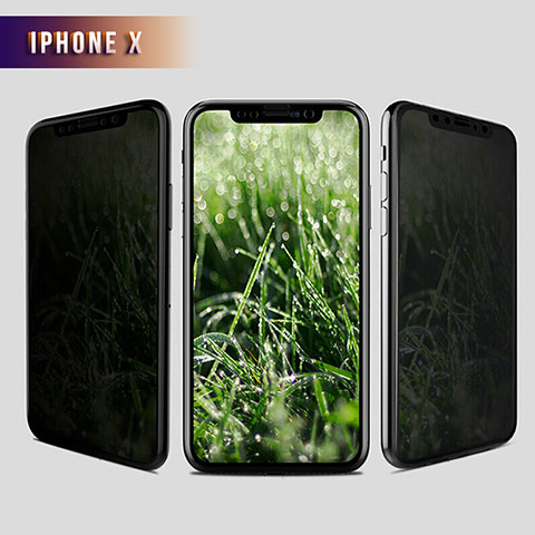 Protector de Pantalla Cristal Templado Privacy S01 para Apple iPhone Xs Claro