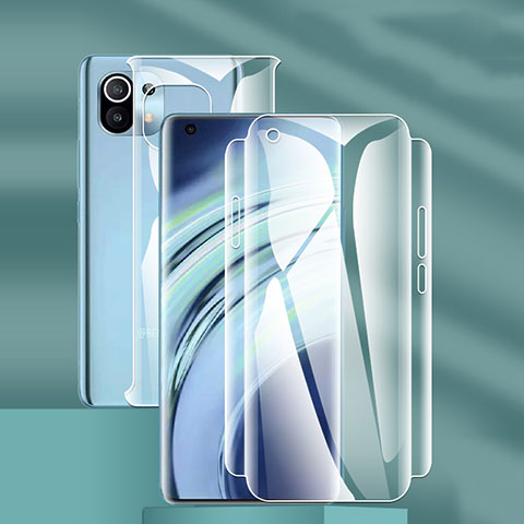 Protector de Pantalla Ultra Clear Frontal y Trasera F01 para Xiaomi Mi 11 Ultra 5G Claro