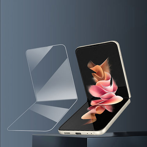 Protector de Pantalla Ultra Clear Integral Film para Samsung Galaxy Z Flip3 5G Claro