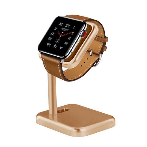 Soporte Dock Base Charging de Carga Cargador para Apple iWatch 2 38mm Oro