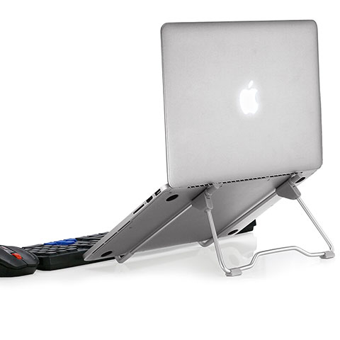 Soporte Ordenador Portatil Universal S15 para Apple MacBook Air 13 pulgadas Plata