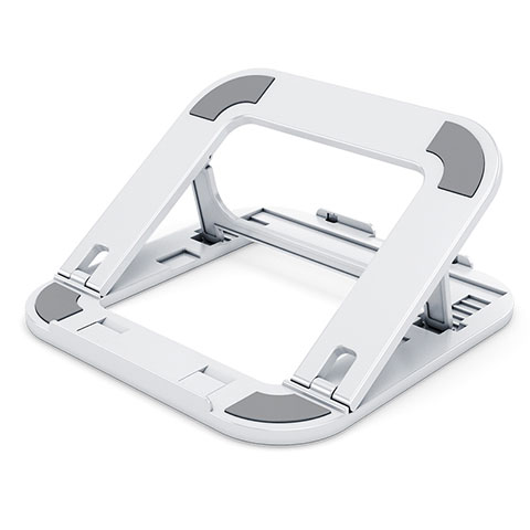 Soporte Ordenador Portatil Universal T02 para Huawei Honor MagicBook 14 Blanco