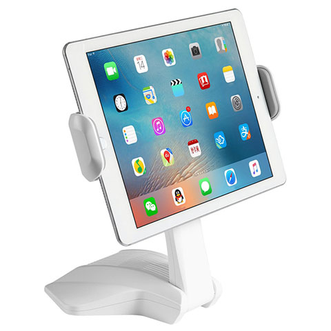 Soporte Universal Sostenedor De Tableta Tablets Flexible K03 para Apple iPad New Air (2019) 10.5 Blanco