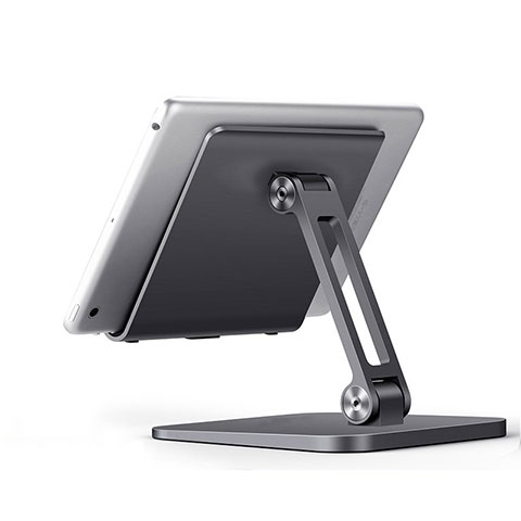 Soporte Universal Sostenedor De Tableta Tablets Flexible K17 para Apple iPad Mini 2 Gris Oscuro
