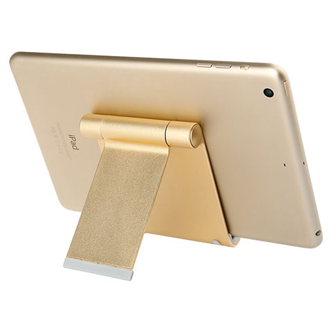 Soporte Universal Sostenedor De Tableta Tablets T27 para Amazon Kindle 6 inch Oro