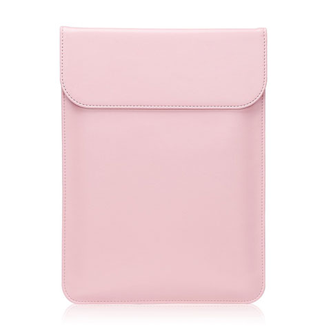 Suave Cuero Bolsillo Funda L01 para Huawei Honor MagicBook 15 Rosa