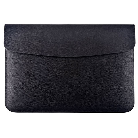 Suave Cuero Bolsillo Funda L15 para Apple MacBook Air 11 pulgadas Negro