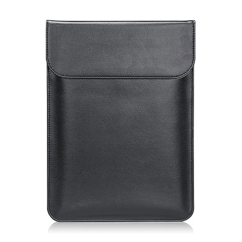 Suave Cuero Bolsillo Funda L21 para Apple MacBook Air 11 pulgadas Negro