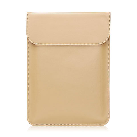 Suave Cuero Bolsillo Funda L21 para Apple MacBook Air 13 pulgadas (2020) Oro