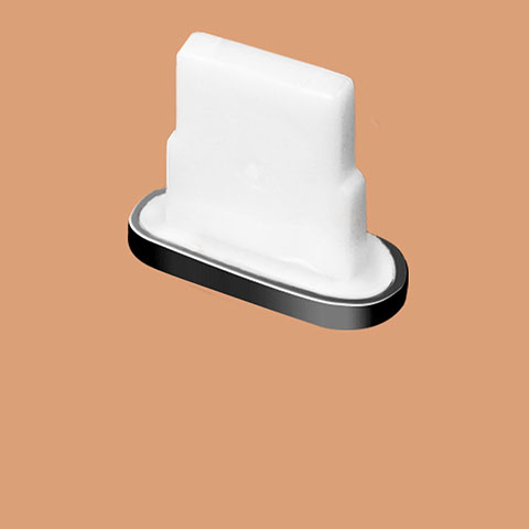 Tapon Antipolvo Lightning USB Jack J07 para Apple iPhone 14 Plus Negro