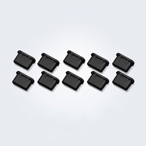 Tapon Antipolvo USB-C Jack Type-C Universal 10PCS H01 para Apple iPad Pro 11 (2021) Negro