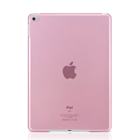 Ultra-thin Transparente Mate Cover Case para Apple iPad Air 2 Rosa