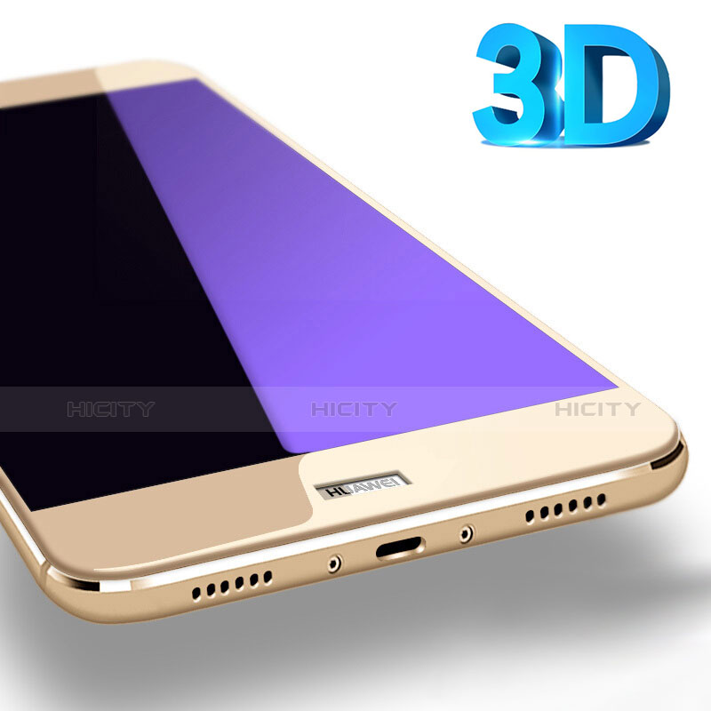3D Protector de Pantalla Cristal Templado para Huawei G9 Plus Oro
