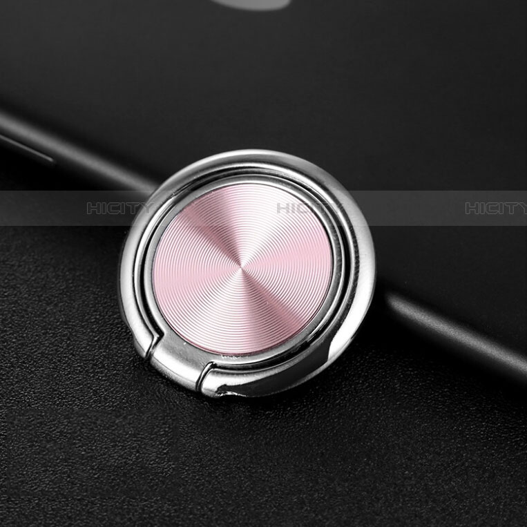Anillo de dedo Soporte Magnetico Universal Sostenedor De Telefono Movil Z11 Oro Rosa
