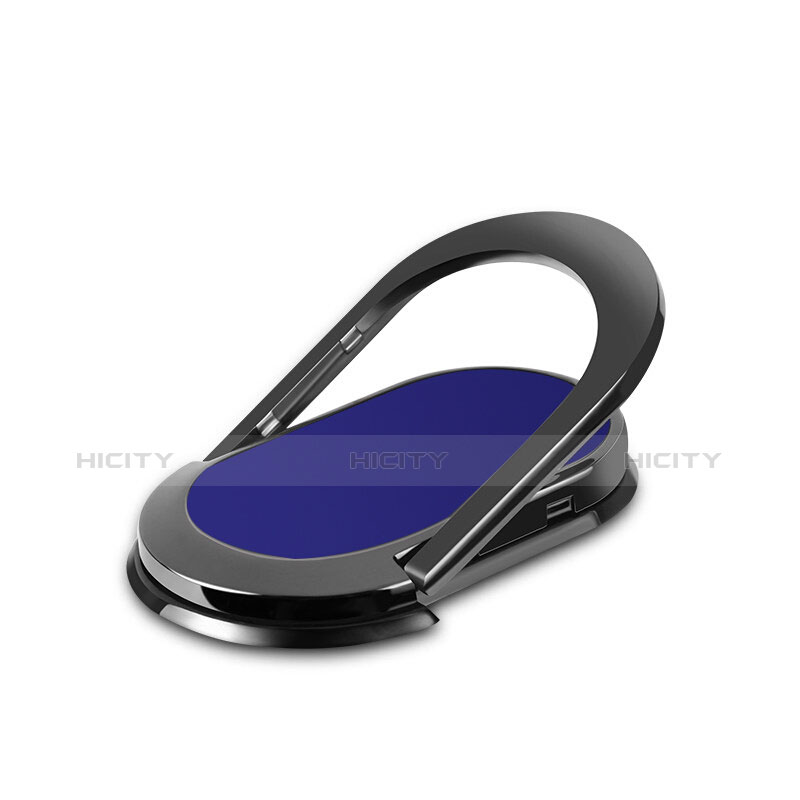 Anillo de dedo Soporte Universal Sostenedor De Telefono Movil R07 Azul