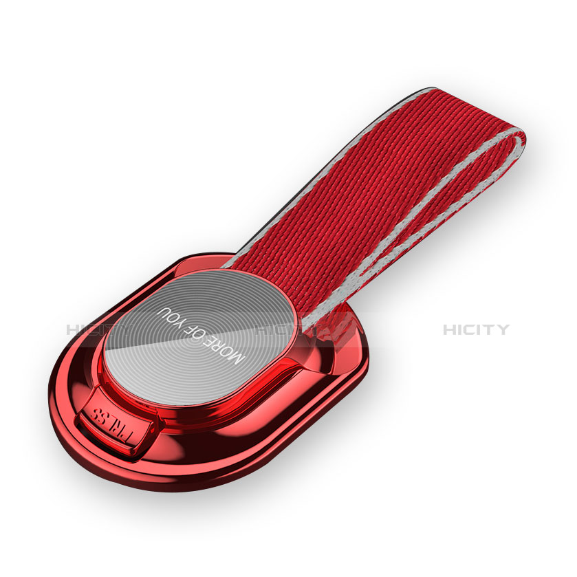 Anillo de dedo Soporte Universal Sostenedor De Telefono Movil R11 Rojo