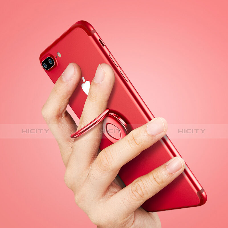 Anillo de dedo Soporte Universal Sostenedor De Telefono Movil Rojo