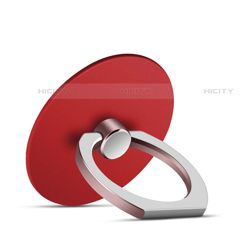 Anillo de dedo Soporte Universal Sostenedor De Telefono Movil Z05 Rojo