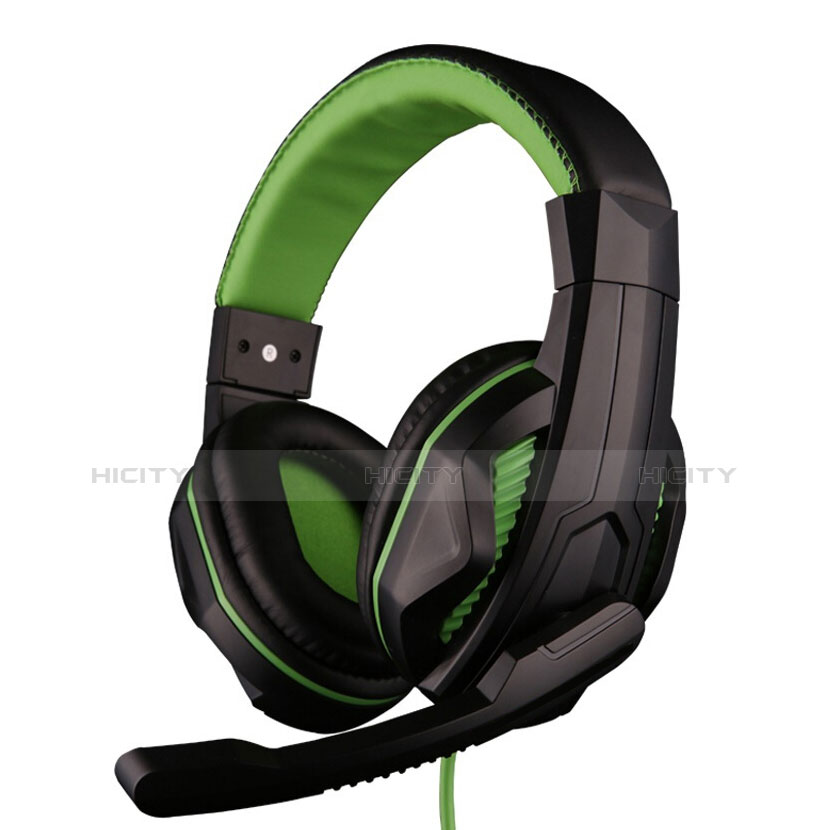 Auricular Cascos Estereo Auriculares H57 Verde