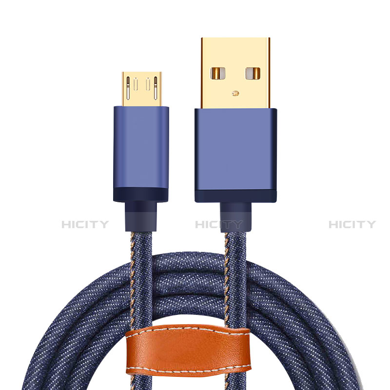 Cable Micro USB Android Universal A11 Azul